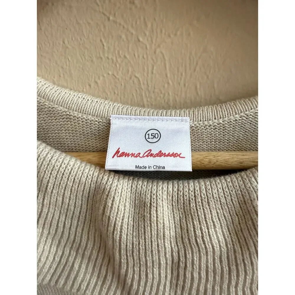 Hanna Andersson Cotton Nylon Silk Blend Dress Size 150